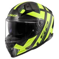 LS2 FF811 VECTOR II-06 CARBON STRONG helma žlutá vel.M